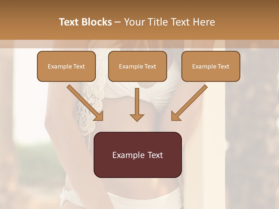 Floor Dark Lingerie PowerPoint Template