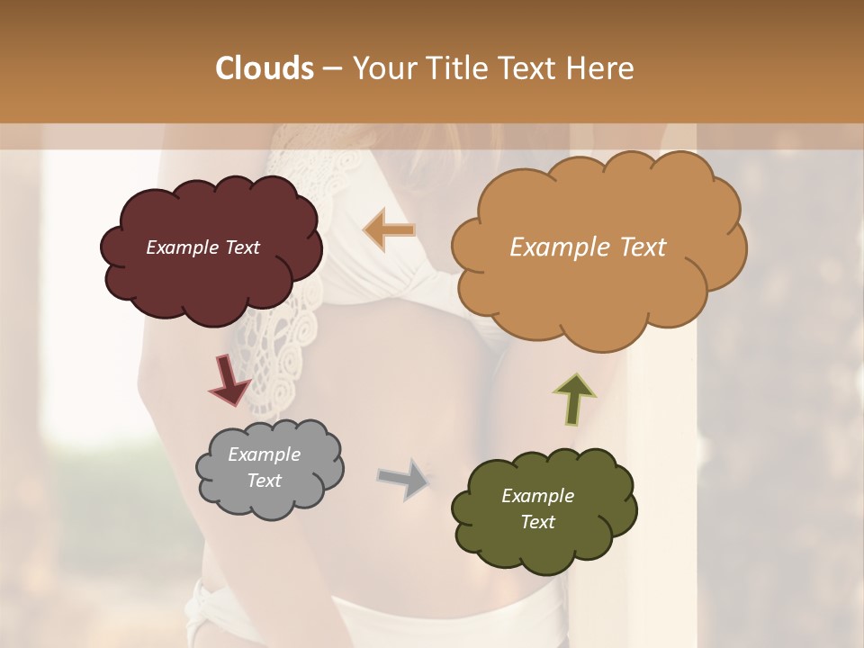 Floor Dark Lingerie PowerPoint Template