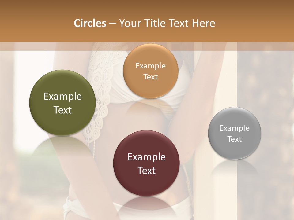 Floor Dark Lingerie PowerPoint Template