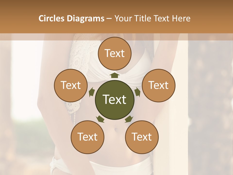 Floor Dark Lingerie PowerPoint Template