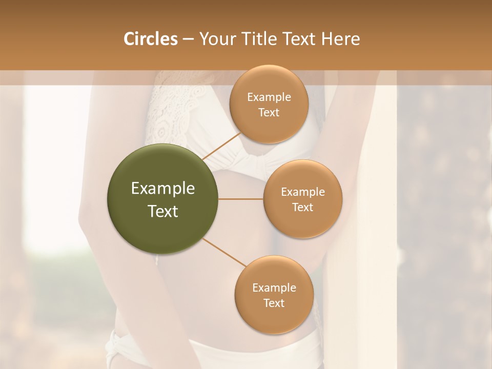 Floor Dark Lingerie PowerPoint Template