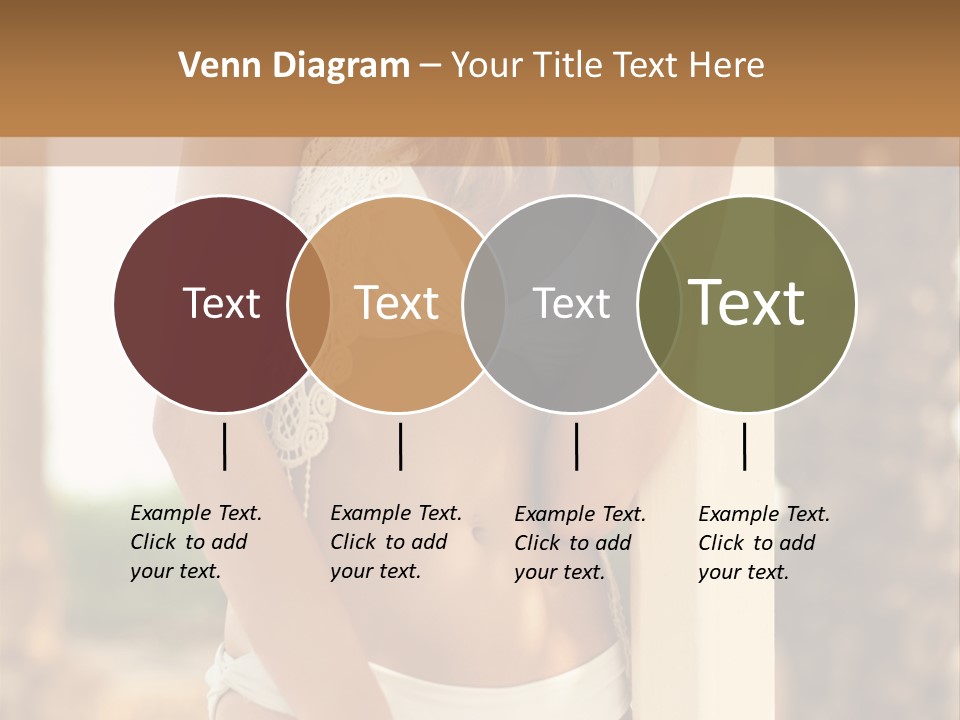 Floor Dark Lingerie PowerPoint Template