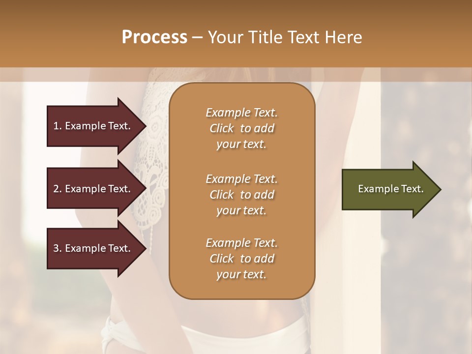 Floor Dark Lingerie PowerPoint Template