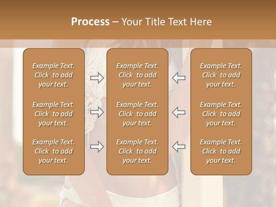 Floor Dark Lingerie PowerPoint Template
