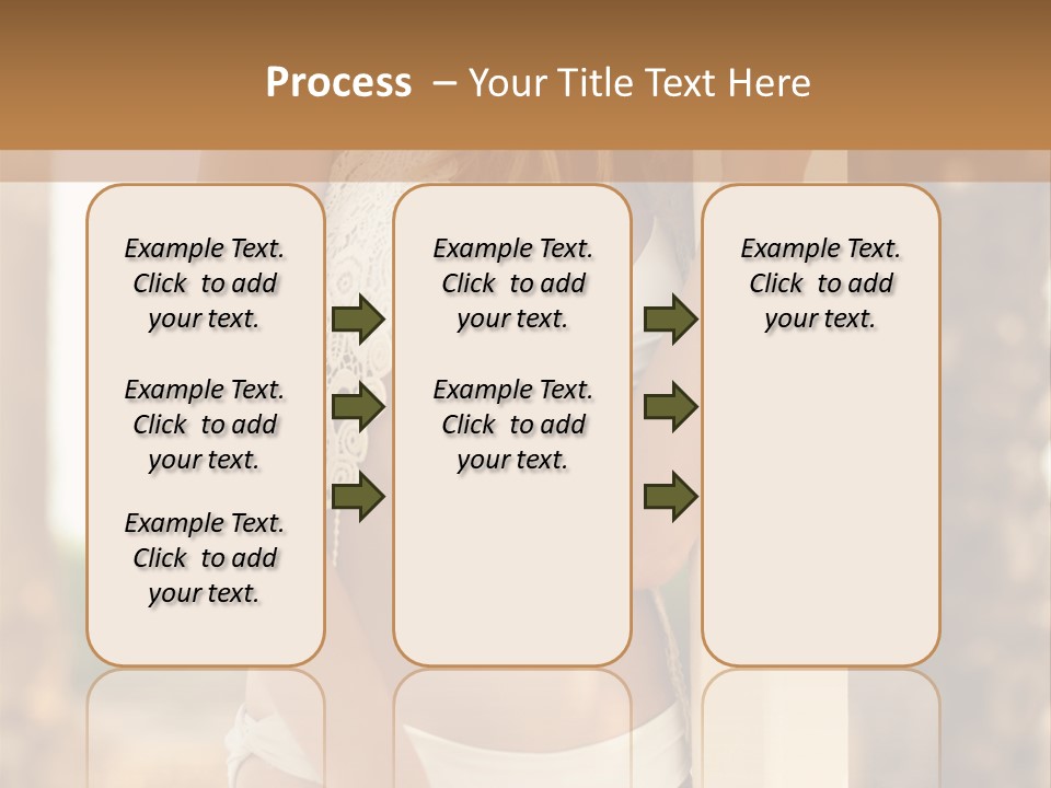 Floor Dark Lingerie PowerPoint Template