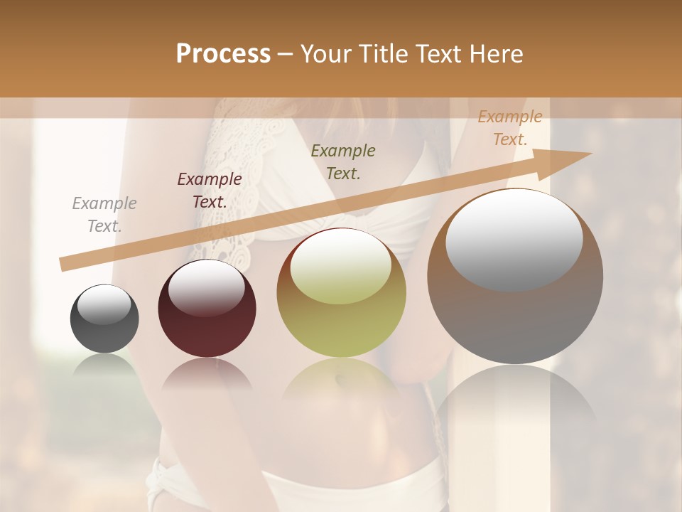 Floor Dark Lingerie PowerPoint Template