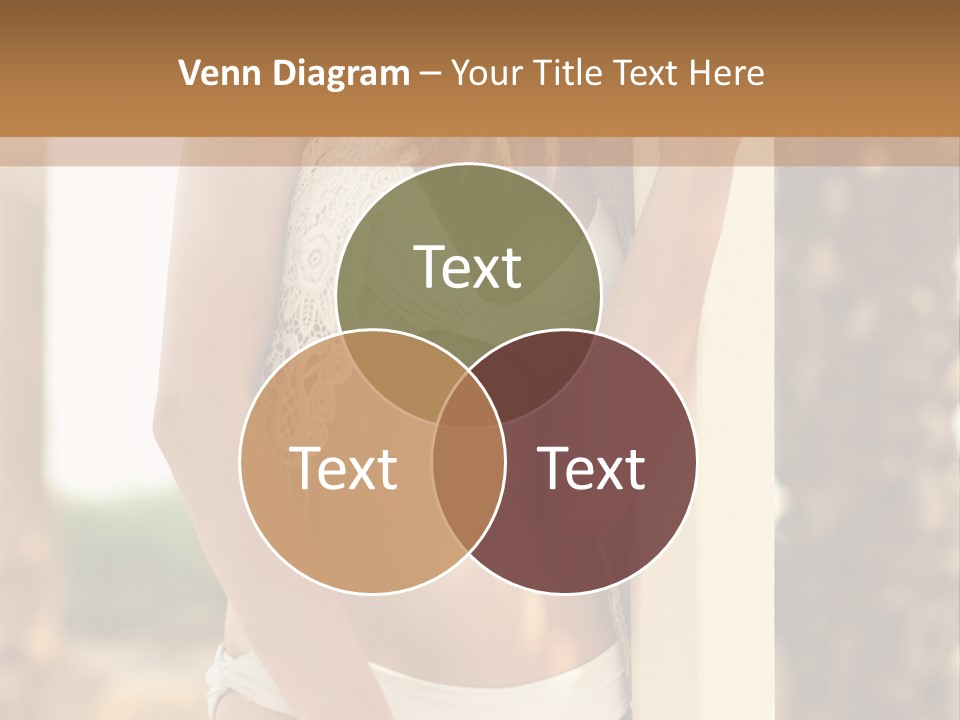 Floor Dark Lingerie PowerPoint Template