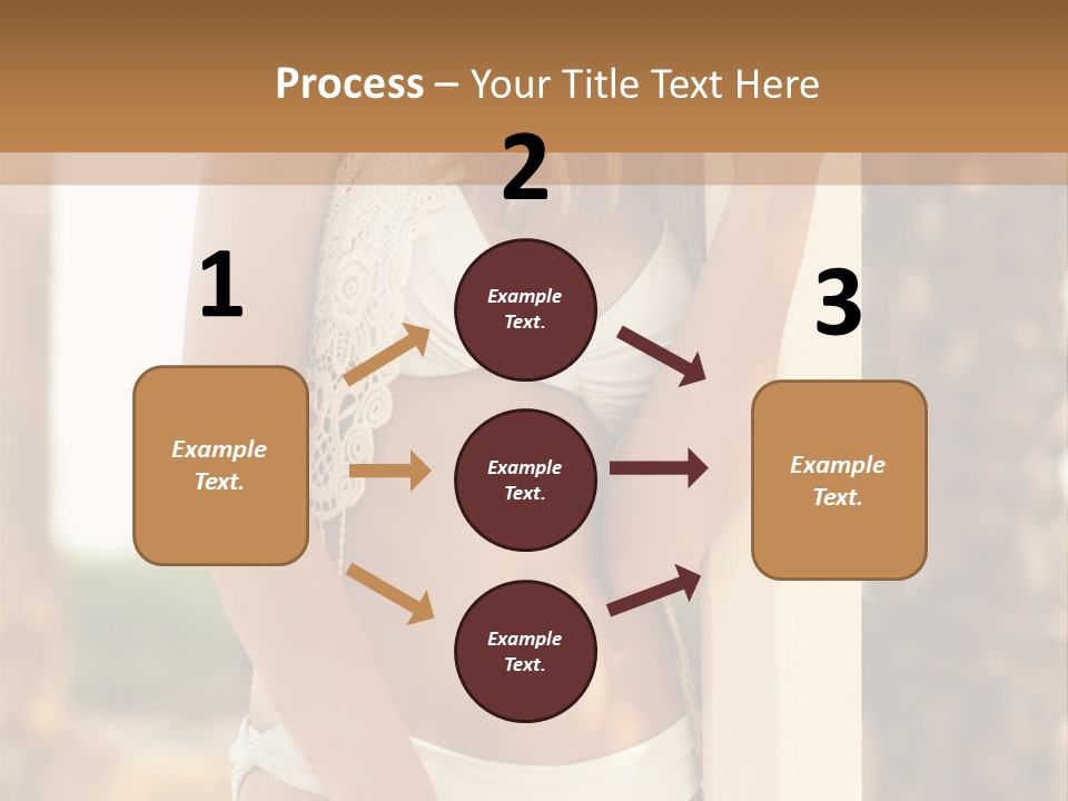 Floor Dark Lingerie PowerPoint Template