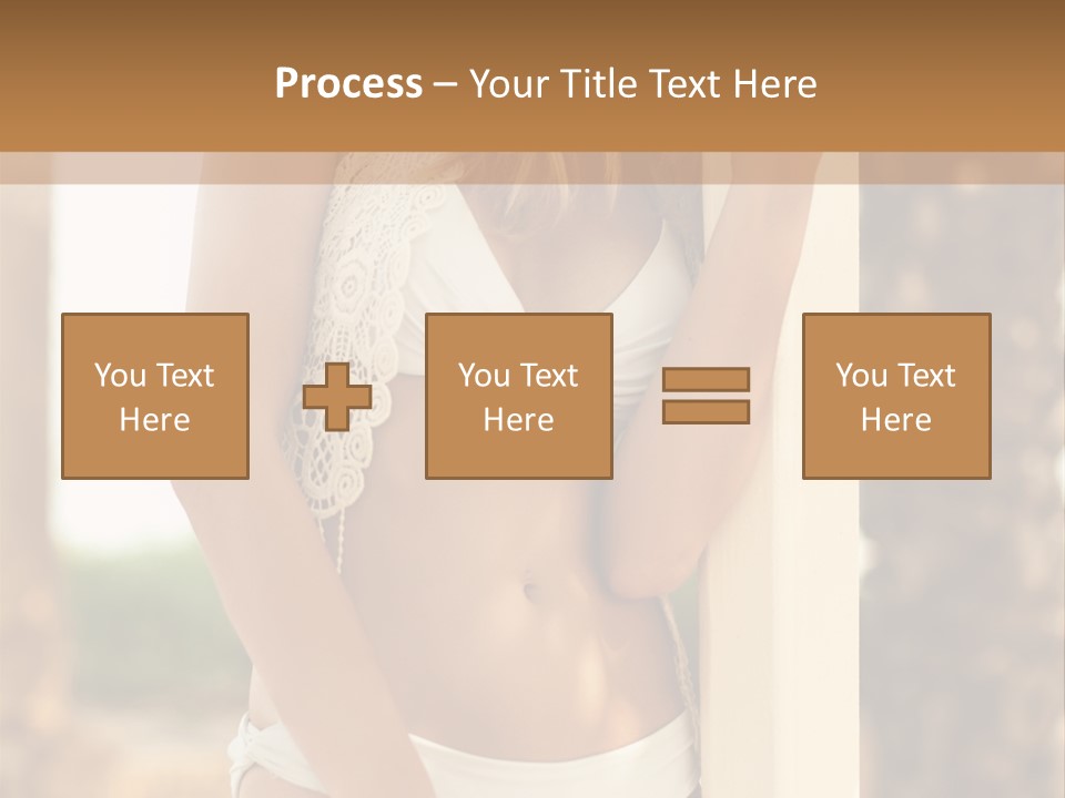 Floor Dark Lingerie PowerPoint Template