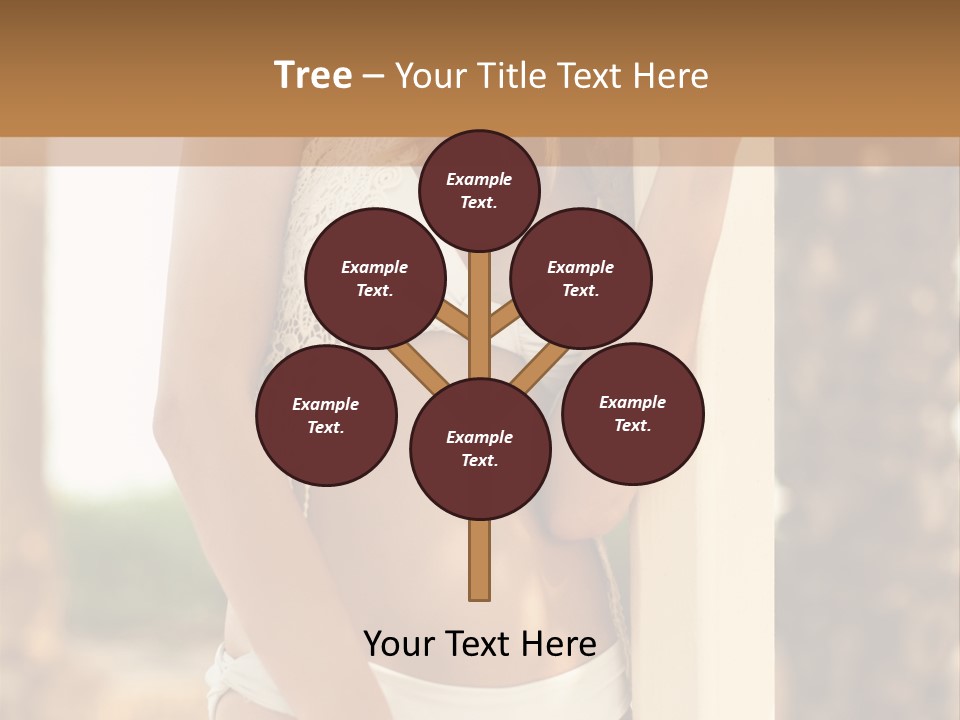 Floor Dark Lingerie PowerPoint Template