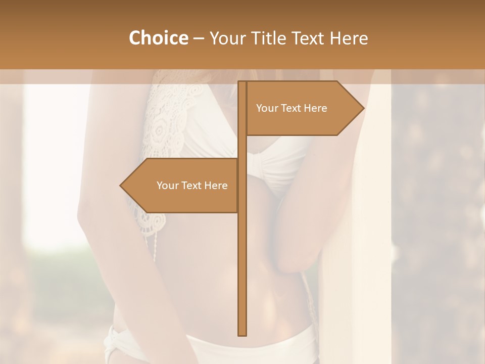 Floor Dark Lingerie PowerPoint Template