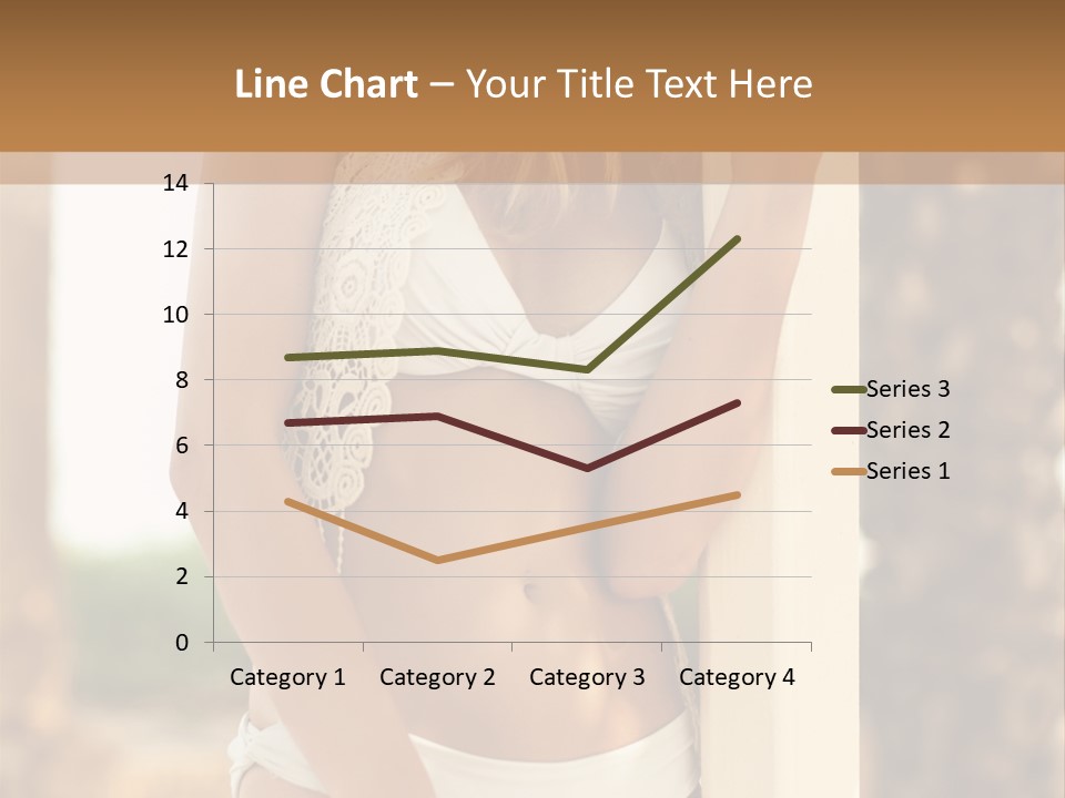 Floor Dark Lingerie PowerPoint Template