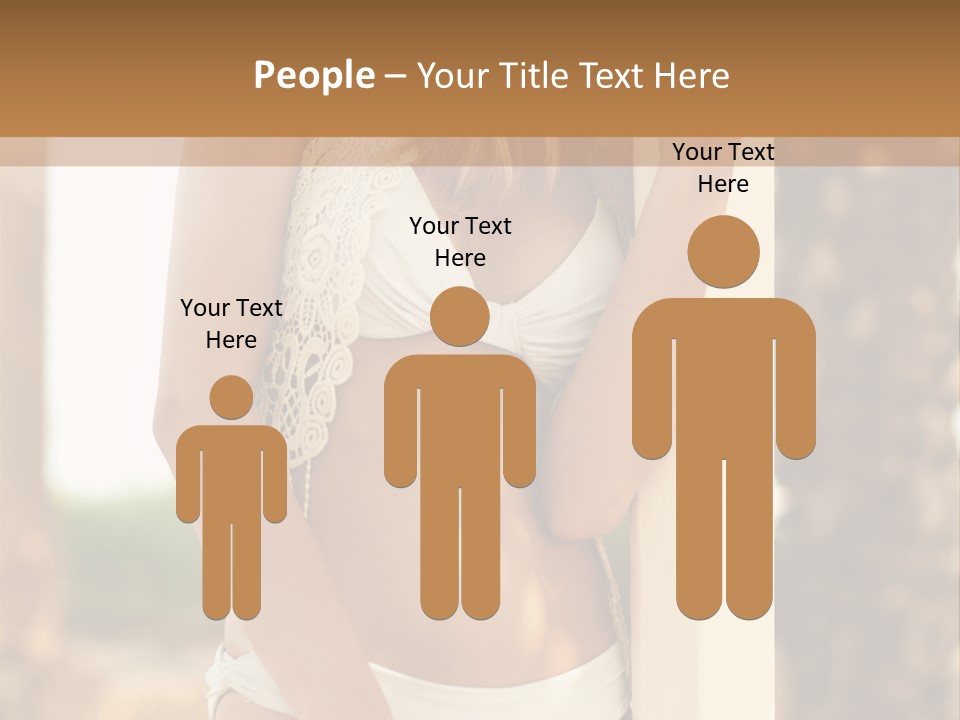 Floor Dark Lingerie PowerPoint Template