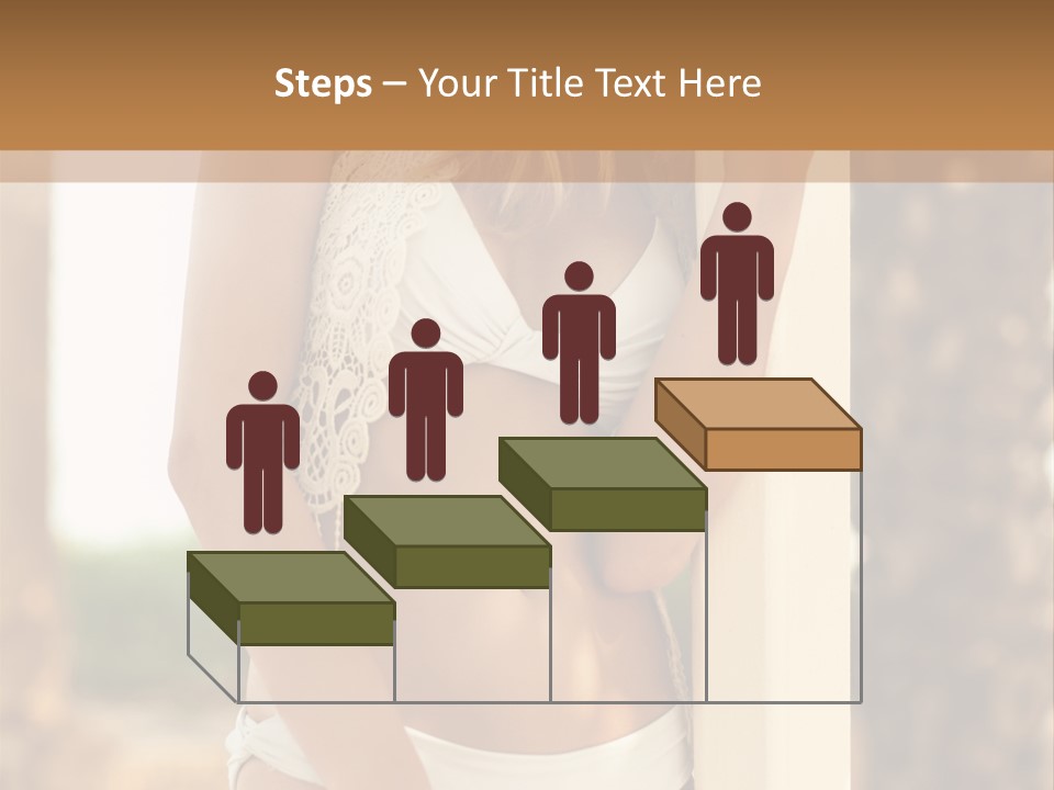Floor Dark Lingerie PowerPoint Template