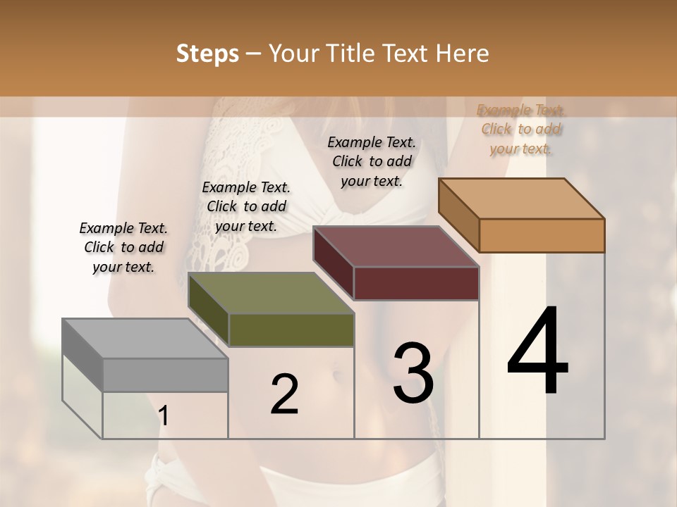 Floor Dark Lingerie PowerPoint Template