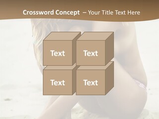Female Sexy Model PowerPoint Template