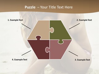 Female Sexy Model PowerPoint Template