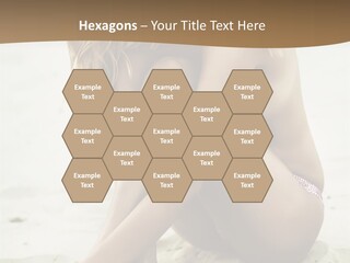 Female Sexy Model PowerPoint Template