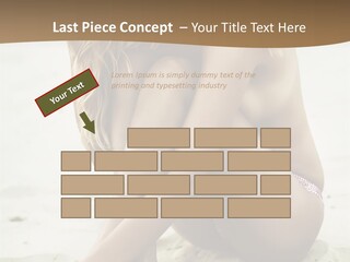 Female Sexy Model PowerPoint Template