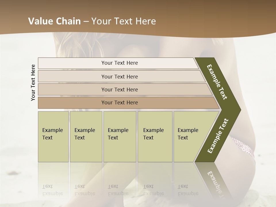 Female Sexy Model PowerPoint Template