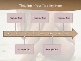 Female Sexy Model PowerPoint Template