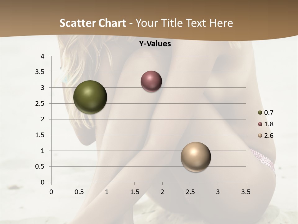 Female Sexy Model PowerPoint Template