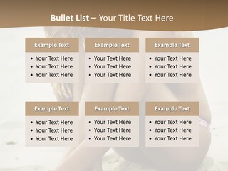 Female Sexy Model PowerPoint Template