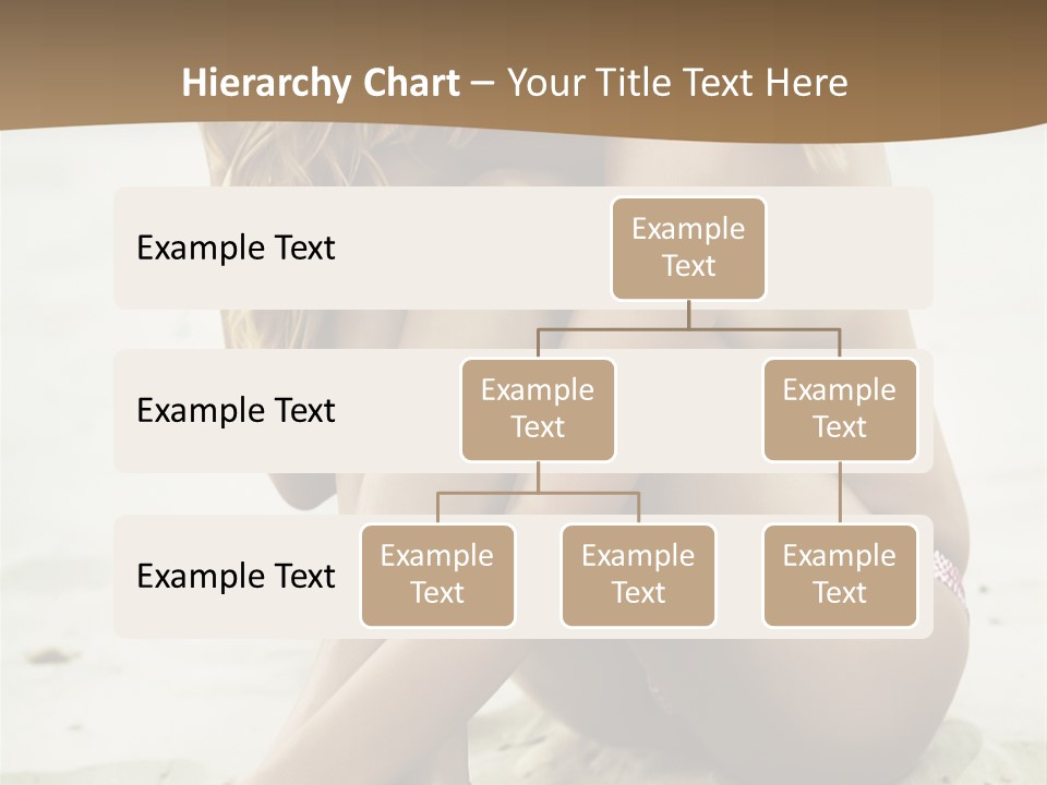 Female Sexy Model PowerPoint Template