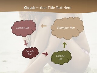 Female Sexy Model PowerPoint Template