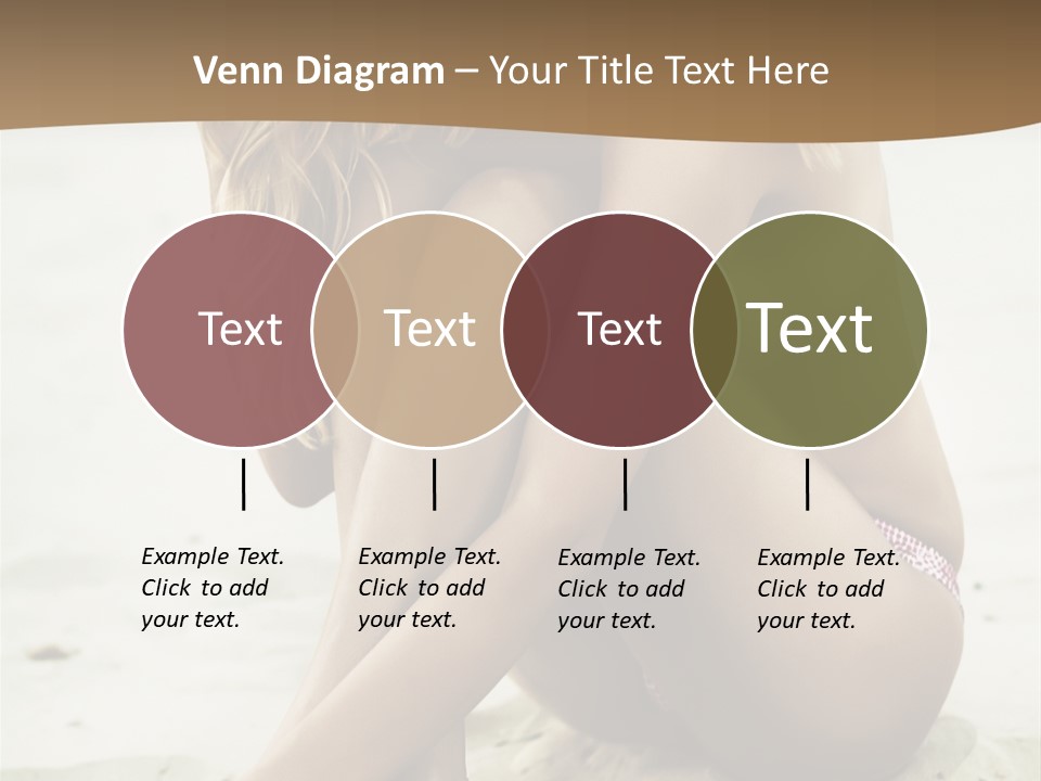 Female Sexy Model PowerPoint Template