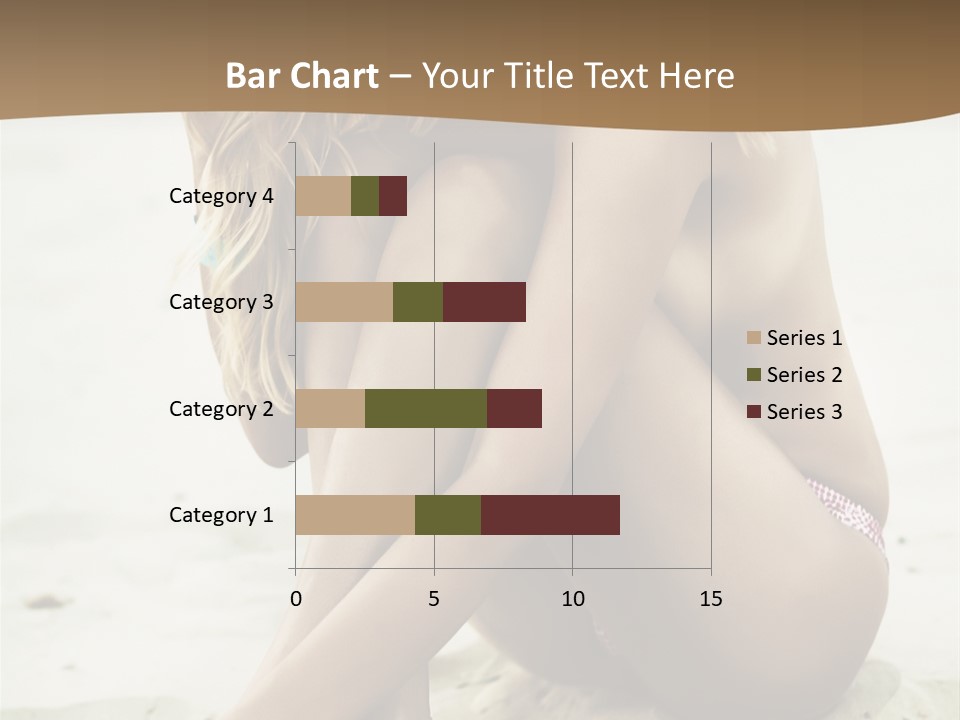 Female Sexy Model PowerPoint Template