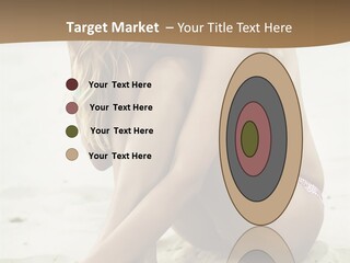 Female Sexy Model PowerPoint Template