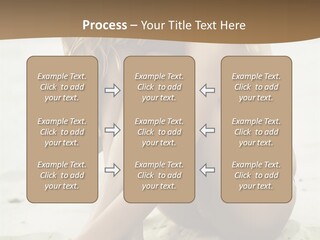 Female Sexy Model PowerPoint Template