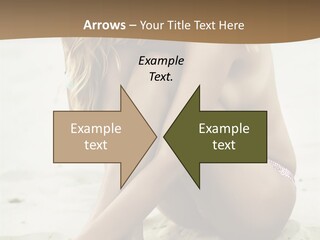 Female Sexy Model PowerPoint Template
