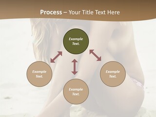 Female Sexy Model PowerPoint Template