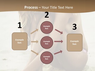 Female Sexy Model PowerPoint Template