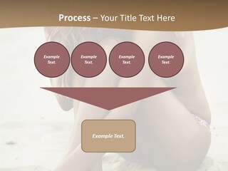 Female Sexy Model PowerPoint Template