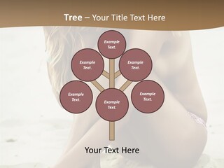 Female Sexy Model PowerPoint Template