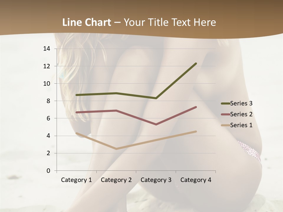 Female Sexy Model PowerPoint Template