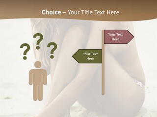 Female Sexy Model PowerPoint Template