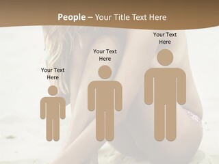 Female Sexy Model PowerPoint Template