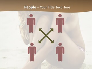 Female Sexy Model PowerPoint Template