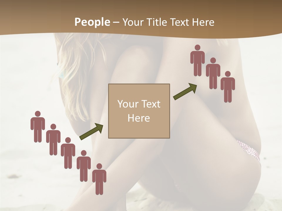 Female Sexy Model PowerPoint Template