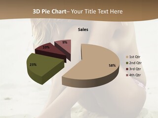 Female Sexy Model PowerPoint Template