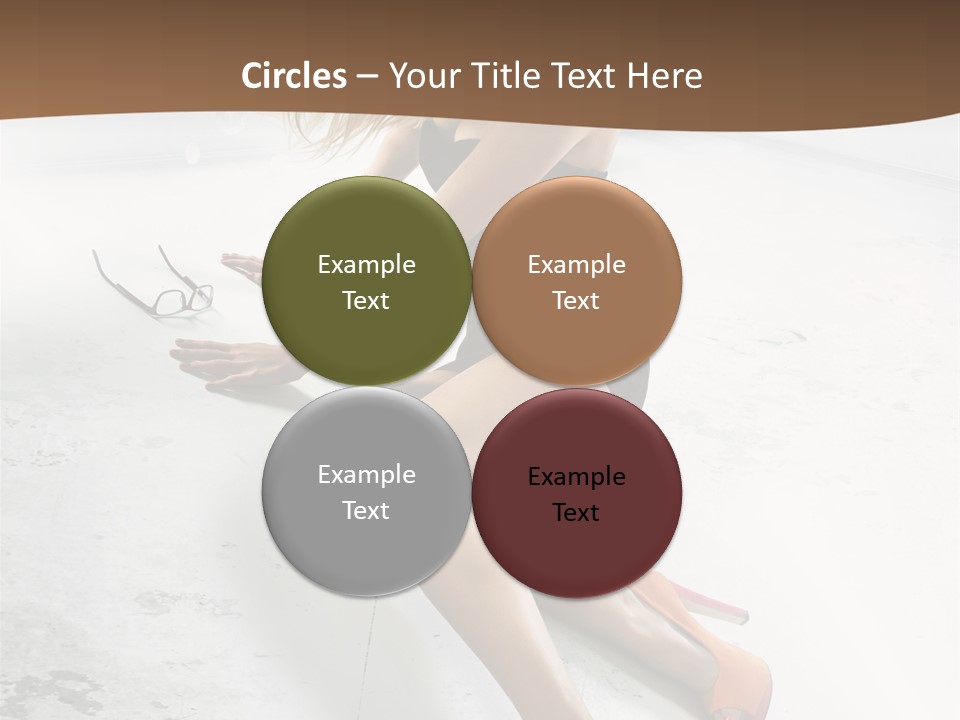 Lie Sexy Fashion PowerPoint Template