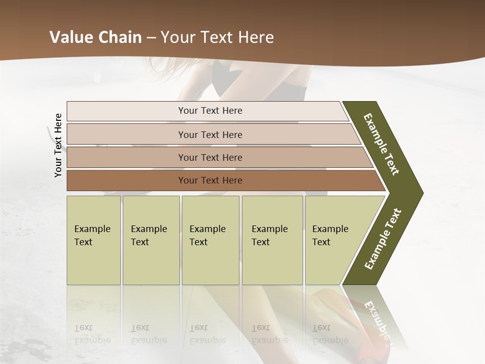 Lie Sexy Fashion PowerPoint Template