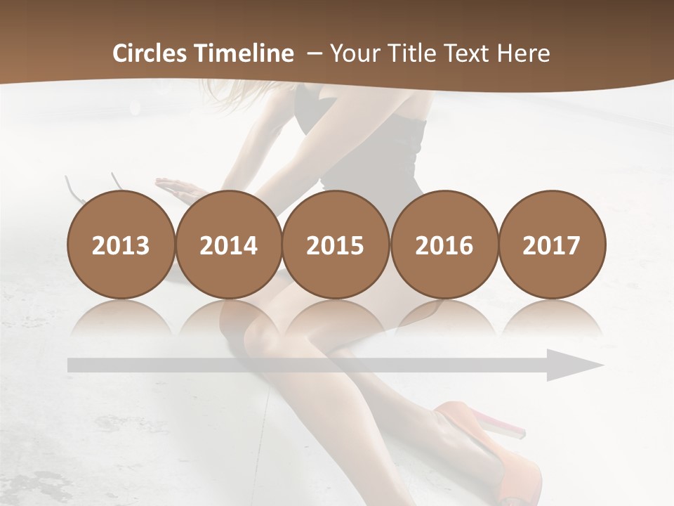 Lie Sexy Fashion PowerPoint Template