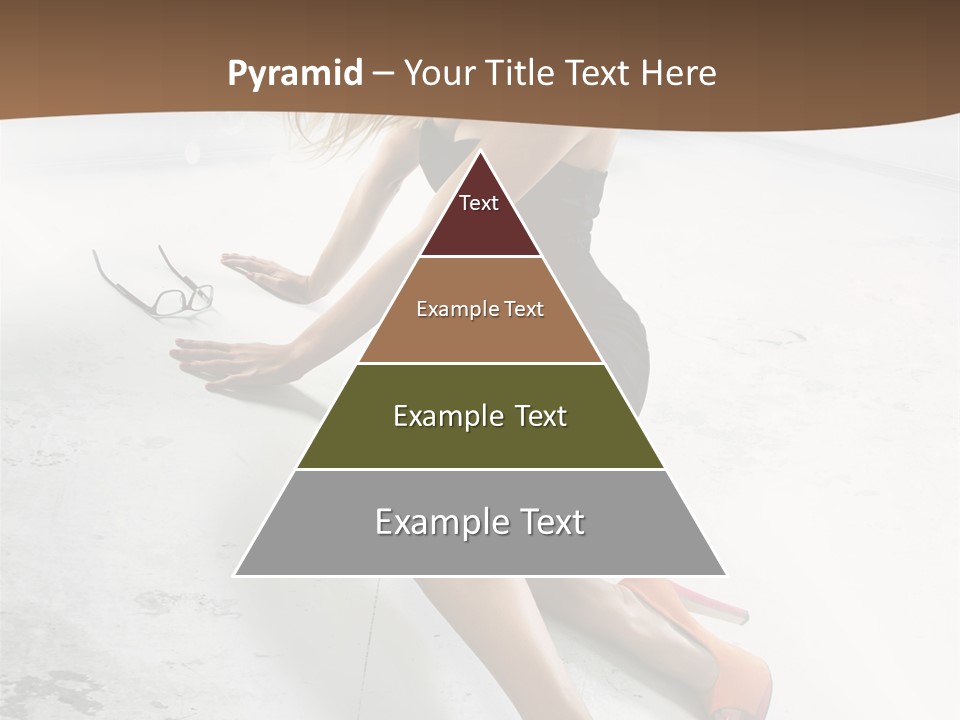 Lie Sexy Fashion PowerPoint Template