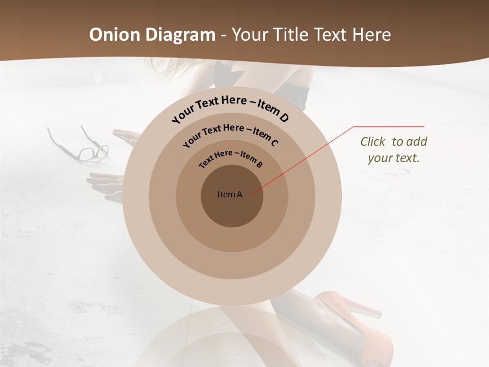 Lie Sexy Fashion PowerPoint Template