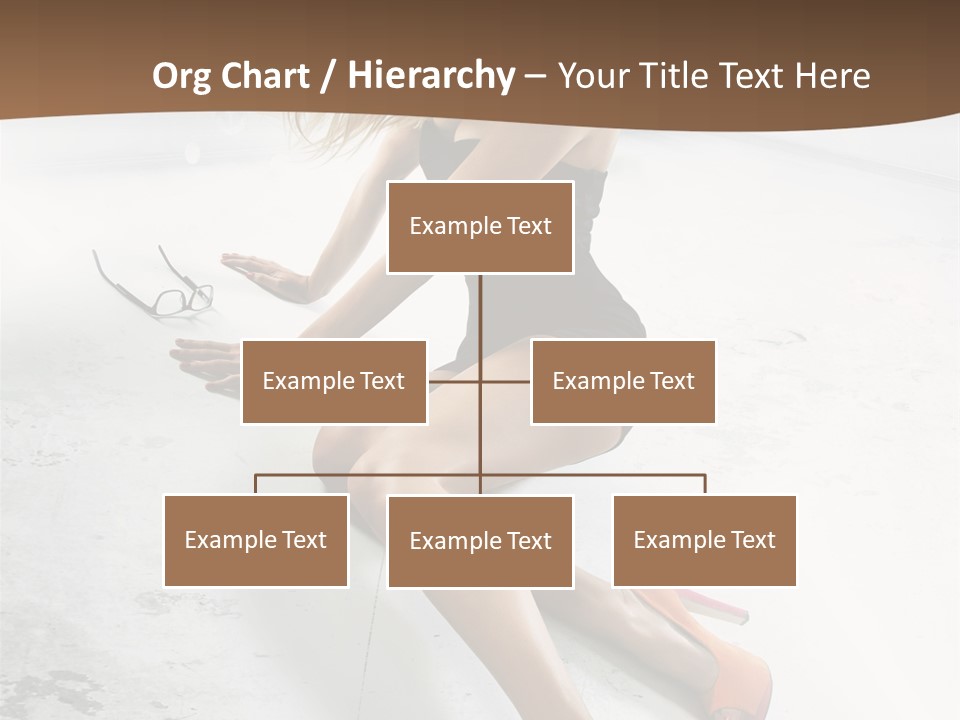 Lie Sexy Fashion PowerPoint Template